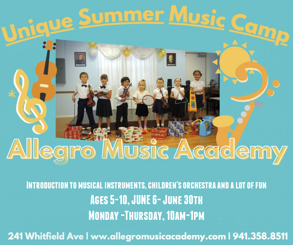 Allegro Uniique Summer Camp Flyer