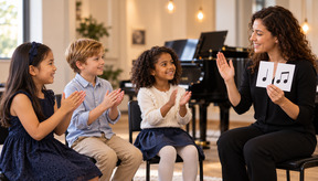 Piano lesson image