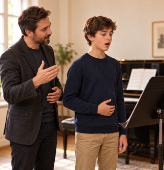 Piano lesson image