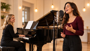Piano lesson image