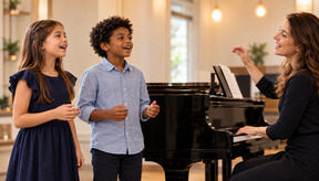 Piano lesson image